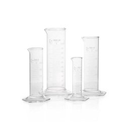 Measuring cylinders, DURAN® SUPER DUTY, low form, class B, white graduation