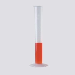 Measuring cylinders, PP, tall form, class B, moulded graduations