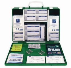 First aid boxes, medium, UK-Standard