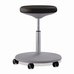 Laboratory stool Labster, with castors