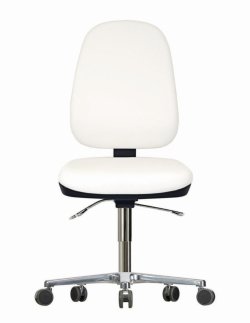 Swivel chair, white