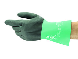 Chemical protective gloves AlphaTec® 58-128