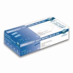 Disposable Gloves Soft Nitril Blue 300, Nitrile