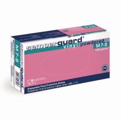 Disposable gloves, Semperguard® Vinyl, powdered