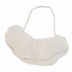 Beard Mask, White, PP, Detectable