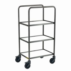 Shelf trolley, Stainless steel