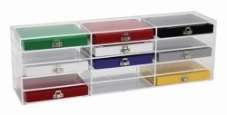 Storage Rack for Microscope Slide Boxes, Acrylic