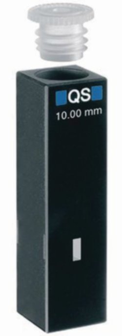 Ultra micro cells for absorption measurement, UV-range, quartz glass High Performance