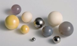 Grinding balls, hardened, stainless steel