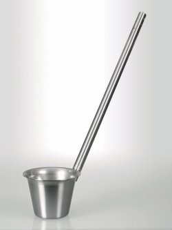 Scoops, stainless steel, extended