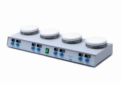 Multiposition magnetic stirrer with heating AM4 Digital Pro